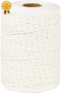 Perkhomy Cotton Butchers Twine String 700 Feet 2Mm Twine for Cooking Food Safe C - Picture 1 of 12