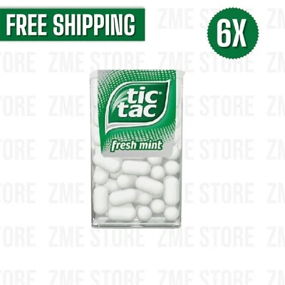 6X Tic Tac Drops Fresh Mint 10.2g - Image 1 of 2
