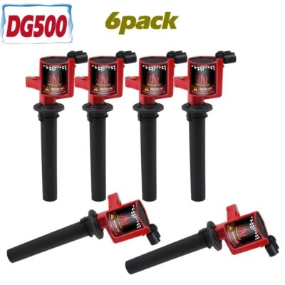 Paquete de 6 bobinas de encendido para Ford Escape Taurus 3,0 L V6 2003 2004 2005 2006 2007 2008 Foto 1 de 4