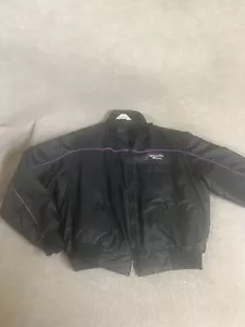 Chaqueta acolchada BF Goodrich T/A Radiales BFG negra L retro de carreras de colección de los años 80 - Imagen 1 de 16