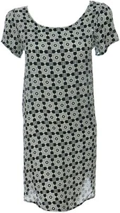 Damen Größe 10/12 Sommerkleid/Longline Tunika Oberteil schwarz Spitze abgeschnitten Rücken - Bild 1 von 3
