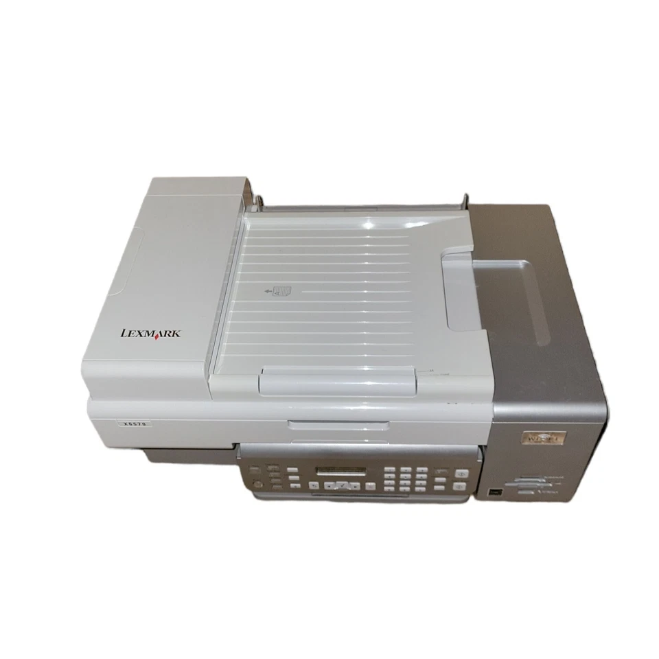 Lexmark X6570 Color Inkjet Wireless Printer All In One Good working cond. Read - Image 1 of 4