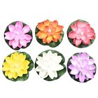 Vibrant LED Fake Water Lilies Colorful Pond Decorations for Outdoor Beauty