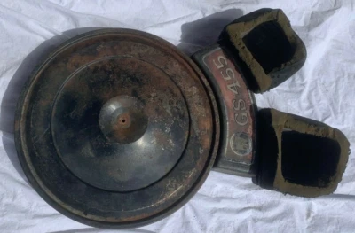 Purificador de aire Buick GS 1969-1971 doble snorkel GSX 455 etapa 1 tapa base Skylark Foto 1 de 4