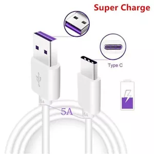 6FT USB-C Type C Fast Charging & Data Sync Cable Samsung Galaxy 8 9 S9 S10 - Picture 1 of 8