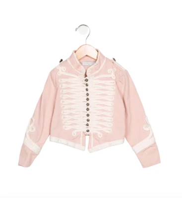 CHAQUETA NUEVA CON ETIQUETAS STELLA McCARTNEY BAND Talla 10 SGT. PIMIENTA Militar Rosa Polvoriento Foto 1 de 4