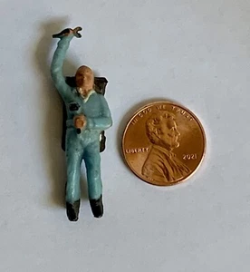 Antique Automobile Mechanic on under car dolly Vintage 1940’s Hard Plastic Toy - Picture 1 of 7