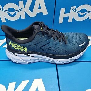 NEW Hoka One One Clifton 8 Wide (2E) 1121374/BCBT Men's Running Shoes