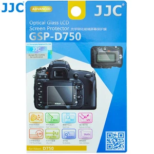 JJC 0.3mm HD Optical Tempered Glass LCD Monitor Screen Protector for Nikon D750 - Picture 1 of 12