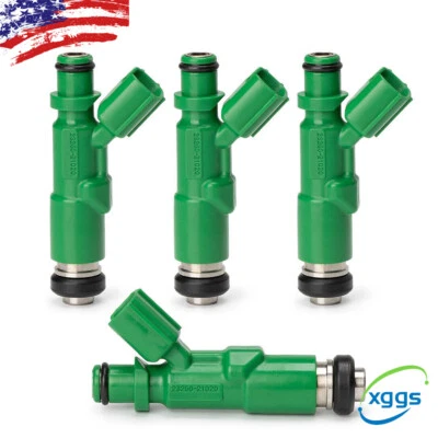 4PCS Fuel Injector 23250-21020 For 2001-09 Toyota Prius Echo Scion XA XB 1.5L-L4 - Изображение 1 из 4
