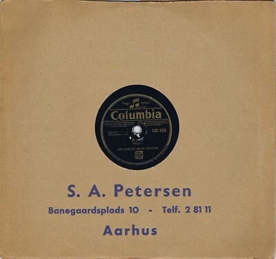 DUKE ELLINGTON Hy'a Sue Danish 78rpm 1950s shellac Columbia DD 555 - Image 1 of 2