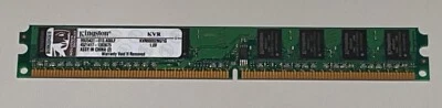 1GB DDR2 PC2-4200 533MHz DIMM Kingston KVR800D2N6/1G Low Profile Memory/RAM  - Image 1 of 3