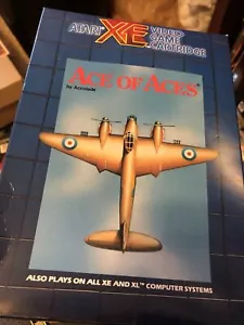 ace of aces air combat game Atari Xe - Picture 1 of 3