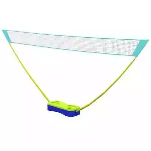 Kids Portable Badminton Net Set With Volleyball Net Rackets Shuttlecocks Playset - Picture 1 of 11