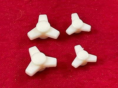 4 TEAM ASSOCIATED RC10 JAMMIN JAY HALSEY WHEEL KNOCK OFF NUTS RC10CC 40TH - Image 1 of 2