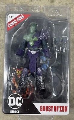 Figura de acción directa Mcfarlane DC Multiverse y página de cómic Punchers Ghost of Zod Foto 1 de 2