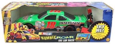 Toy Biz Escala 1/18 57080 - Rumble Roar NASCAR Gas Can Racer Con Figura Foto 1 de 4