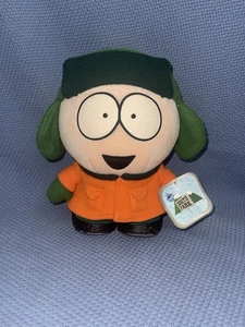 South Park Kyle 1998 Plüsch gewichtete Stofftier Puppe Spielzeug Figur Vintage Show Cartoon - Bild 1 von 8