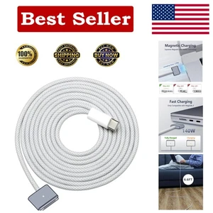 Magnetisches 3 USB-C Ladekabel 2m - Fast Charge für MacBook Air/Pro (2021-2025) - Bild 1 von 10