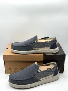 Hey Dude Herren Thad Chambray Ombre Blau US Größe 7 EUR 40 - Bild 1 von 5