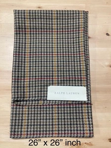 Ralph Lauren Devon Plaid Original Fabric Remnant 26X26" LFY09038F Designer - Picture 1 of 6