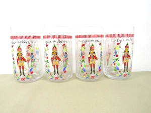 Jennifer Orkin Lewis per Anthropologie Schiaccianoci Bicchieri Natalizi Set di 4 - Foto 1 di 3