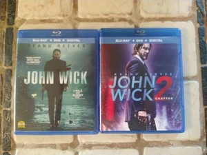 John Wick: Chapters 1 & 2 ( Blu-ray NO Digital - Picture 1 of 4