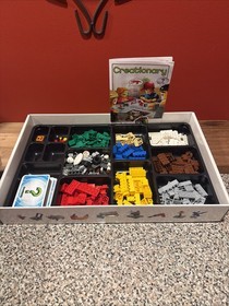 LEGO Games Creationary Retired Building Board Game Not Sure If Complete!