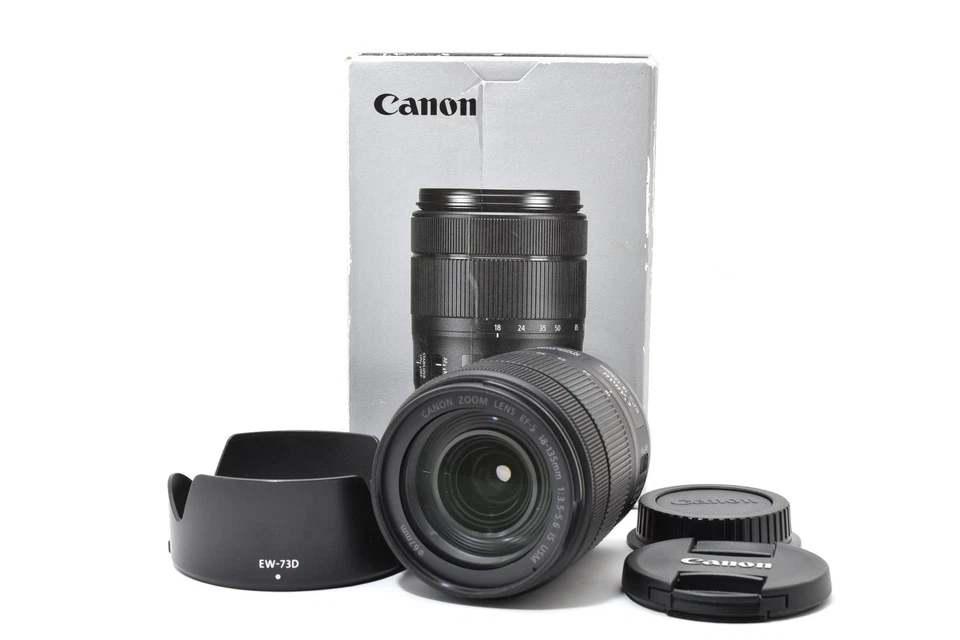Canon EF-S 18-135mm f/3.5-5.6 IS NANO USM Zoom Lens 1780 - Image 1 of 4