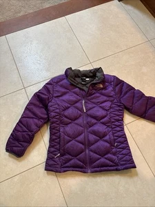 North Face Girls 550 Down Purple Aconcagua II Jacket Size XL (Size 18) - Picture 1 of 5