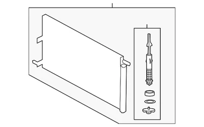Genuine Ford Condenser BL3Z-19712-C - Image 1 of 4