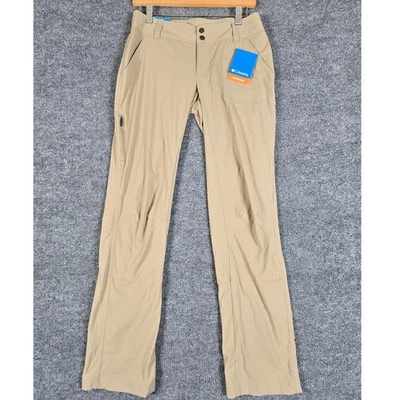 Columbia 女式 Saturday Trail 普通裤卡其色 6 码 Omni Shield Omni Shade — 第 1/4 张图片