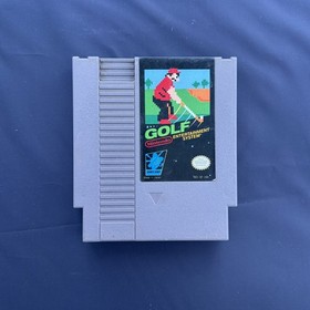 Golf Nintendo NES Cartridge Only - Authentic- Tested Works