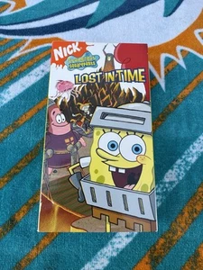 SpongeBob SquarePants Lost In Time VHS 2006 Nickelodeon Paramount Rare HTF - Picture 1 of 4