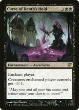1X Curse of Death's Hold - Innistrad - NM/EX MTG CARD