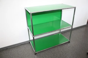 Luxus USM Haller Regal Sideboard grün 75x35x35 2 Fächer - Bild 1 von 1