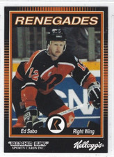 1992-93 Richmond Renegades (ECHL) Ed Sabo