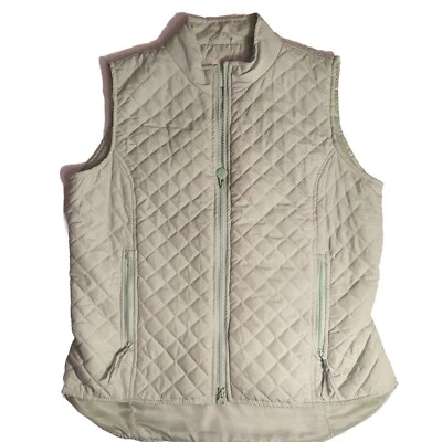 Chaleco Outback Trading Co Para Mujer L Grande Verde Ligero Acolchado Ecuestre Foto 1 de 4