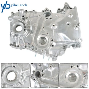 Engine Timing Cover w/ Oil Pump For 2005-2015 Toyota Tacoma 2.7L L4 DOHC 2TRFE - Picture 1 of 12