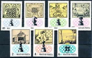 HUNGARY - 1974. 50th Anniversary of International Chess Federation - MNH - Picture 1 of 1