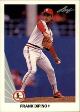 1990 Leaf St. Louis Cardinals Baseball Card #103 Frank DiPino