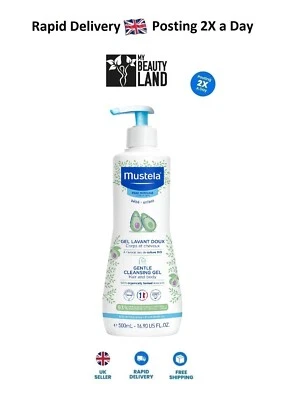Mustela Gentle Cleansing Gel for Hair & Body, Normal Skin, from Birth 500ml Foto 1 de 4