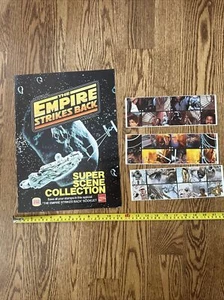 1980 Star Wars Empire Strikes Back Burger King Super Scene Poster + 36 Stickers - Picture 1 of 8
