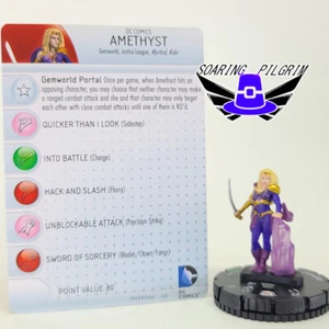 DC Heroclix AMETHYST - 019 - UNCOMMON Superman Legion Super Heroes Set #19 - Picture 1 of 1