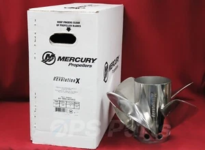 Mercury REV X Propeller 350/400 HP V10 OUTBOARD - 25P LH - 8M0182953 NEW/ OEM - Picture 1 of 8