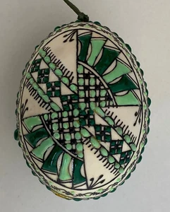 Osterei Hühnerei Ostern Osterstrauch Osteranhänger Handarbeit 3586/22 - Bild 1 von 4