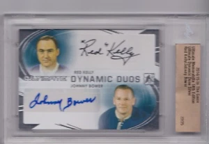 2014-15 Johnny Bower & Red Kelly DUAL AUTO ITG! #22/25! NEUWERTIG! - Bild 1 von 1