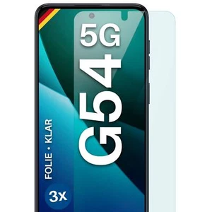 3x Schutzfolie für Motorola Moto G54 5G Displayschutz HD Klar flexibel kein Glas - Picture 1 of 7