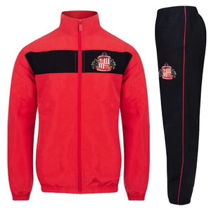 Sunderland AFC Official Soccer Gift Boys Jacket & Pants Tracksuit Set - Picture 1 of 14