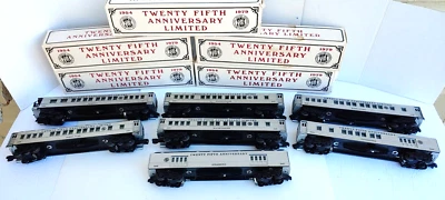 TCA 25th Anniversary 7 Passenger Car Set for "O" Gauge - Image 1 of 2